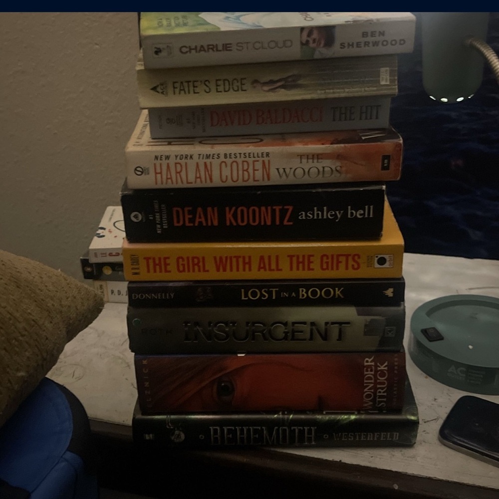 Stack of Popular Novels
